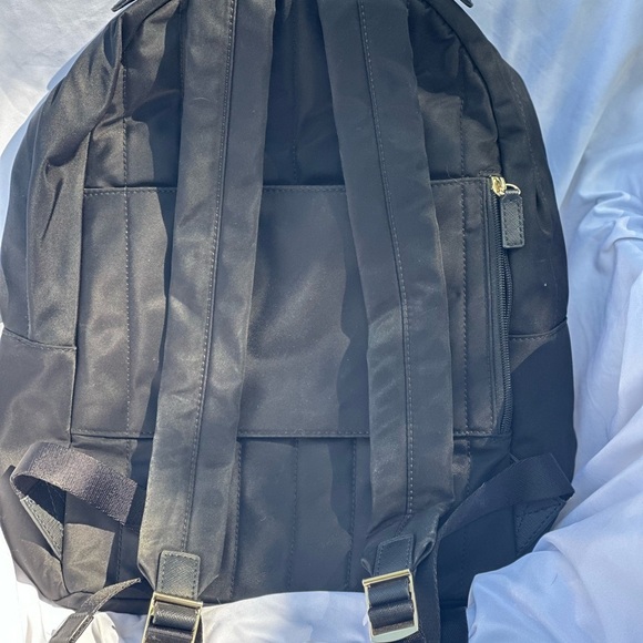 Michael Kors Kelsey Nylon Large Back Pack Bag- Black - Picture 10 of 11